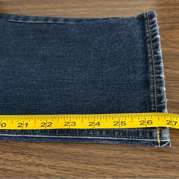 💕 lucky brand MID RISE BOYFRIEND SIENNA Distressed Blue Jeans 10 - Picture 9 of 10